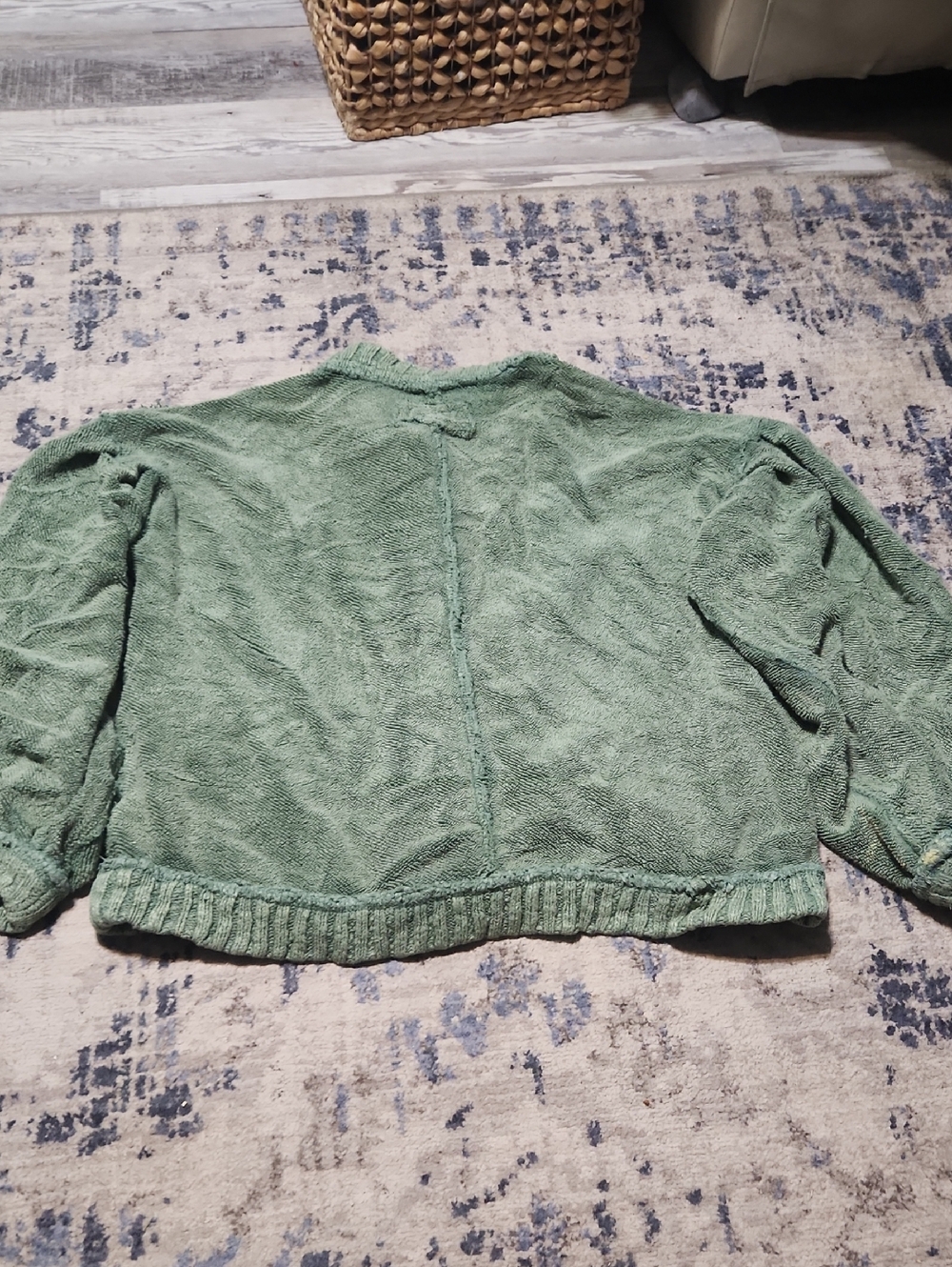 We The Free Cute In This Cardi Green Jacket Cardigan - Picture 5 of 5